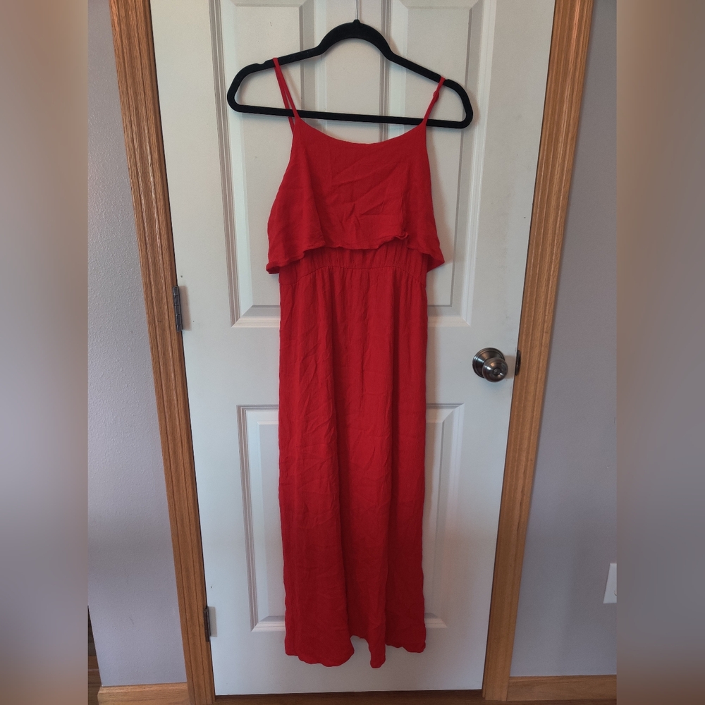 Red Maxi Dress
